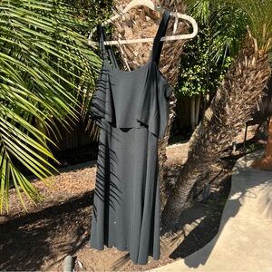 Anthropologie Maeve Black dress